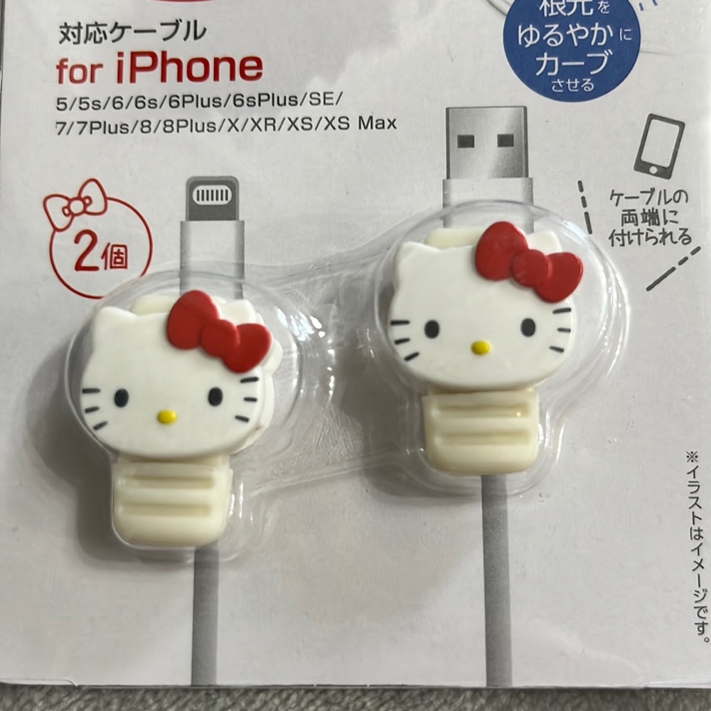Sanrio Hello Kitty Cable Protector - Picture 2 of 6